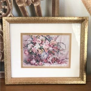 Vintage floral print